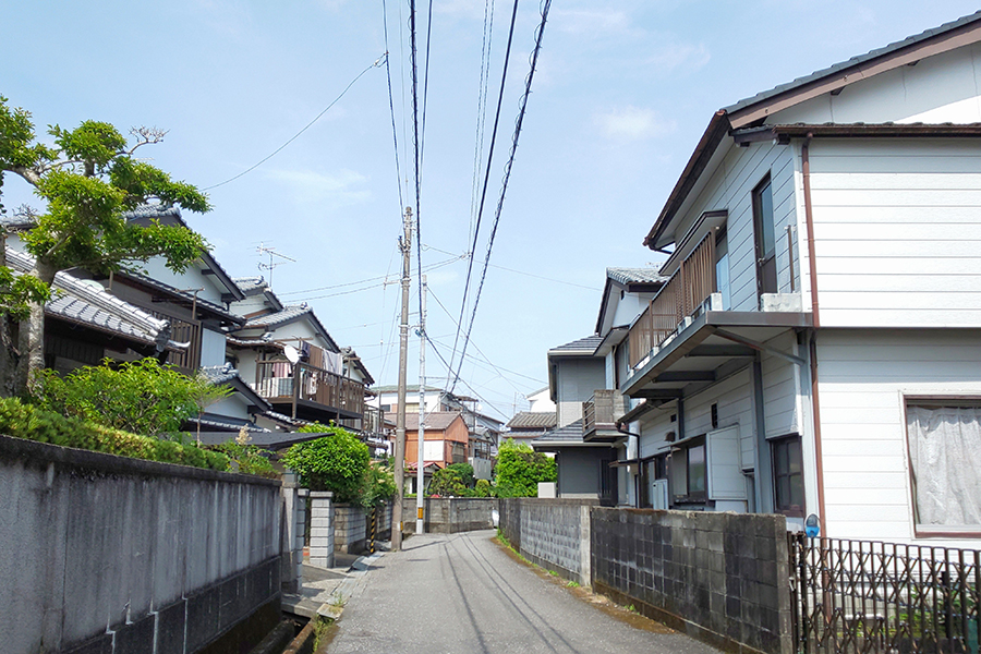 城山町住宅地