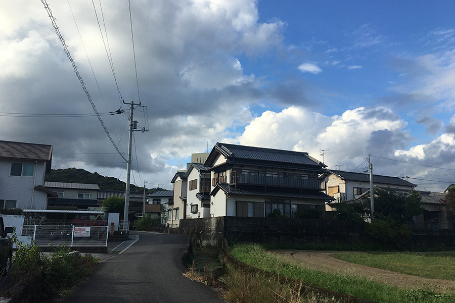朝倉丁住宅街1